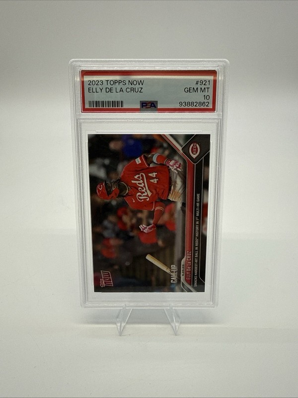 2023 Topps Now ELLY DE LA CRUZ #921 - PSA-10 Cincinnati REDS - Call-Up RC BZ