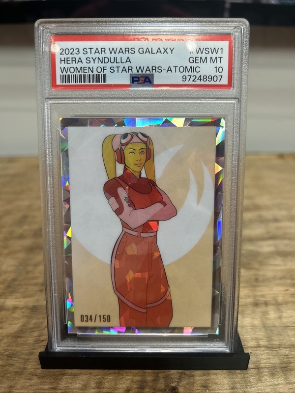 2023 Topps Star Wars Galaxy Hera Syndulla Women Of Star Wars PSA 10 /150 Atomic