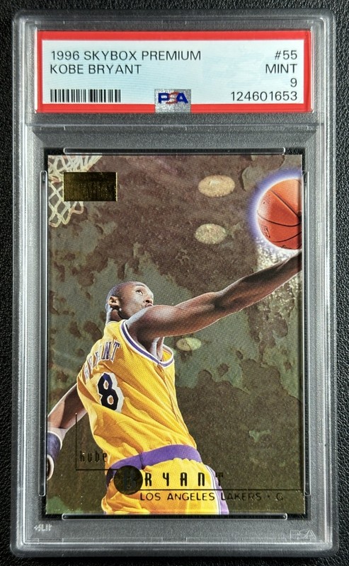 KOBE BRYANT PSA 9 1996-97 SKYBOX PREMIUM #55 ROOKIE RC LAKERS 1653