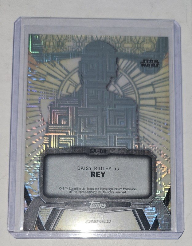 2017 Star Wars High Tek Daisy Ridley as Rey Auto  view 2