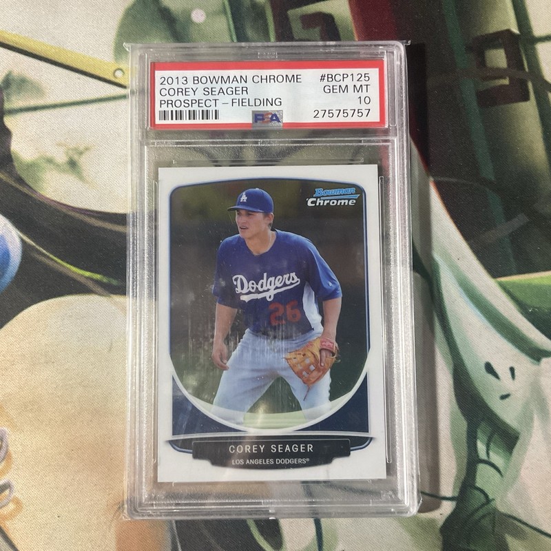 2013 Bowman Chrome Draft Top Prospects Corey Seager #TP-42 PSA 10 GEM MT