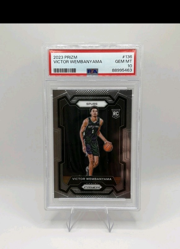 2023-24 Panini Prizm - Victor Wembanyama #136 (RC) PSA 10 Chaser pack🔥READ