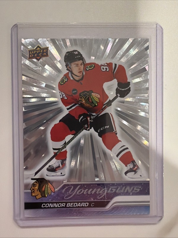2023-24 Upper Deck Series 2 - Young Guns Connor Bedard #451 Outburst (RC)