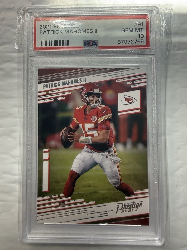 2021 Panini Prestige Patrick Mahomes II PSA 10