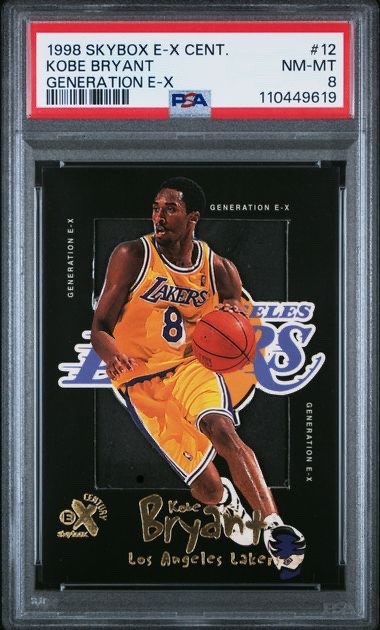 1998-99 Skybox E-X Century - Generation E-X Kobe Bryant #12 GE PSA 8