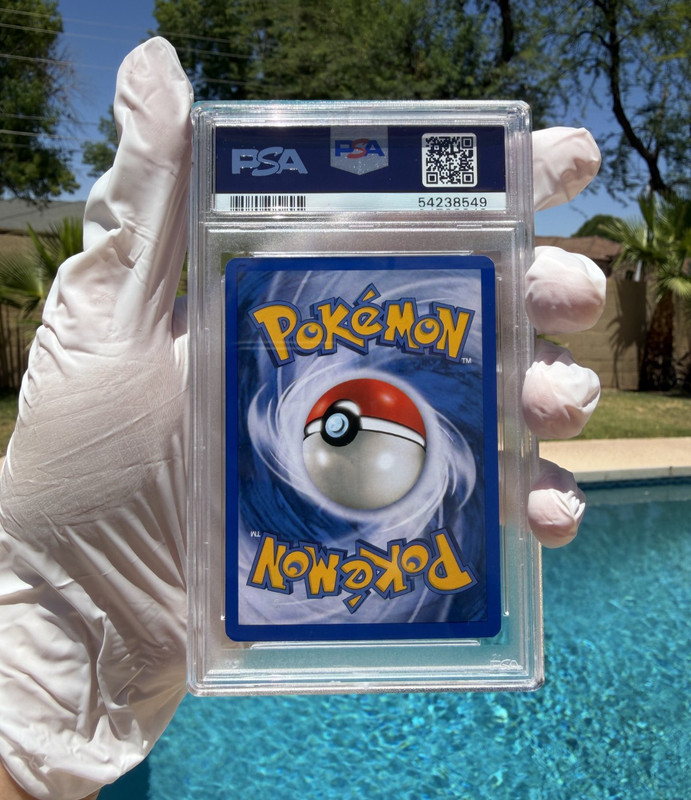 2001 Pokemon Black Star Promo Flying Pikachu #25 Pokemon League PSA 9 *MINT* view 2