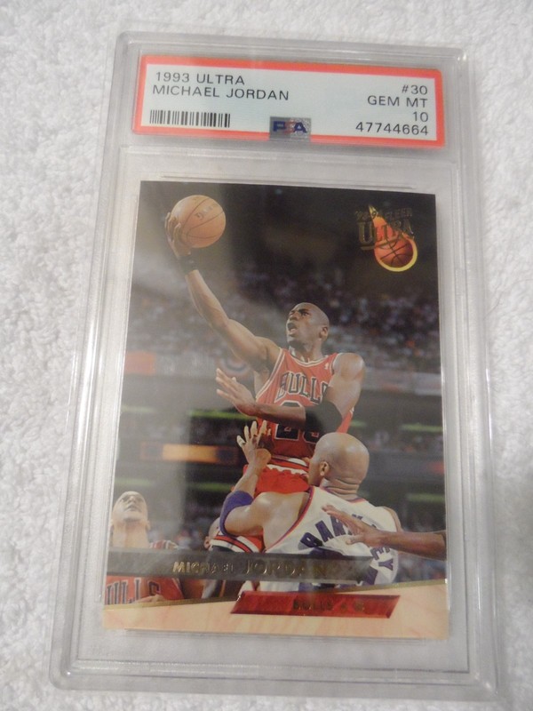 1993 Ultra #30 Michael Jordan HOF GOAT Chicago Bulls PSA 10 GEM MINT