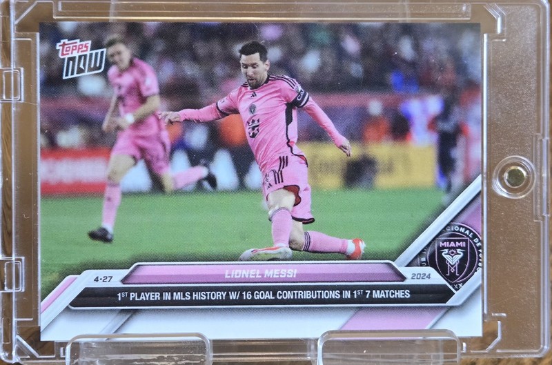 2024 Topps Now Mls - Lionel Messi #43 /2990