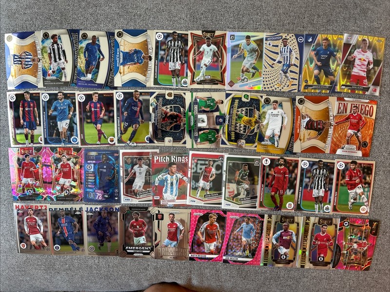 SOCCER Prizm Select Optic Insert REFRACTOR Color PARALLEL 249 Card Lot World Cup