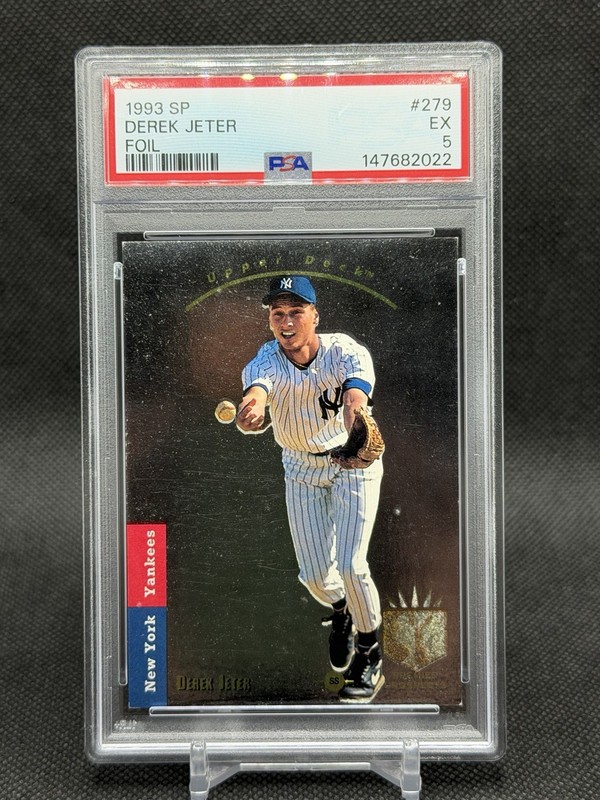 1993 Sp #279 Derek Jeter Foil PSA 5 New York Yankees HOFer