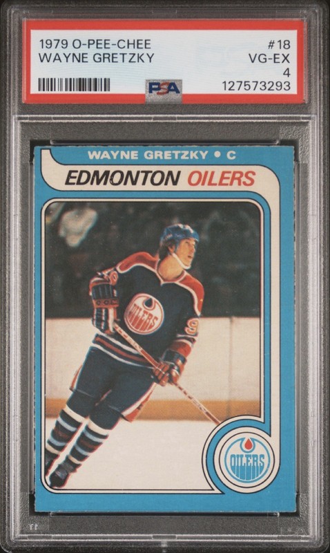 1979 O-Pee-Chee Wayne Gretzky Rookie PSA 4 Oilers