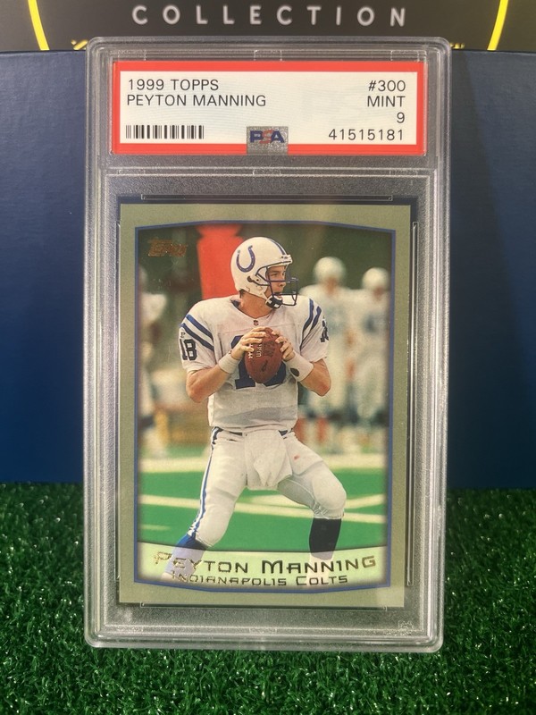 1999 Topps Peyton Manning #300 PSA 9