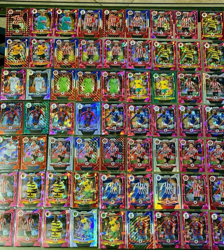 2021-22 Panini Premier League RC Prizm Color Parallel (101) Card ALL ROOKIE LOT view 2