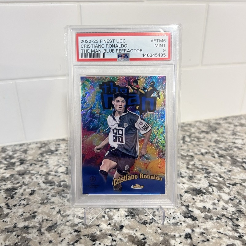 Cristiano Ronaldo The Man Case Hit FTM-6 /150 PSA 9