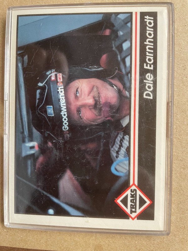 1992 Traks - Dale Earnhardt #3 PSA 9 view 2