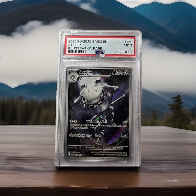 Steelix #150/132 Illustration Rare Mega Evolution Pokemon 2025 PSA 10