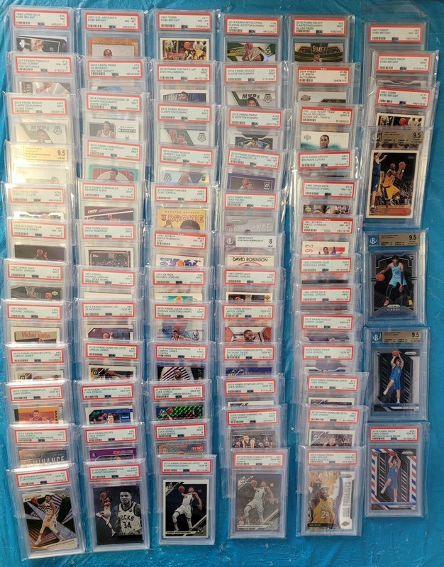 PSA BGS GRADED CARD GUARANTEED SEALED FACTORY PACK NBA BASKETBALL RC HOT SLAB view 2