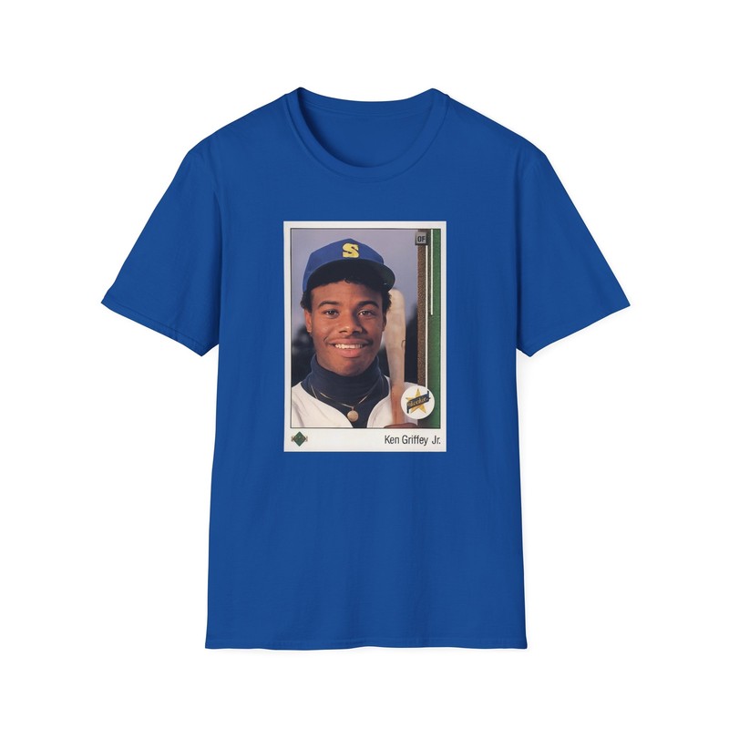 Ken Griffey Jr. Star Rookie T-Shirt - 1989 Upper Deck Baseball Card #1 PSA 10