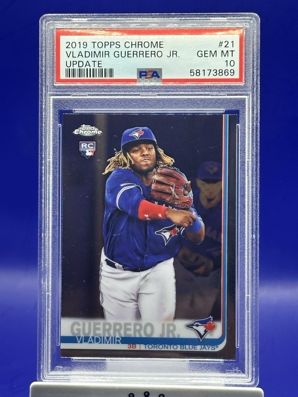 Vladimir Guerrero Jr. - 2019 Topps Chrome Update Rookie -  (RC) | PSA 10 GEM-MT