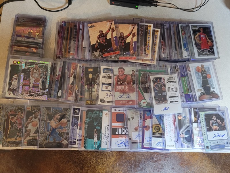 NBA Basketball Auto Patch Numbered Refractor Sp Ssp 115 Card Lot Game Worn Used