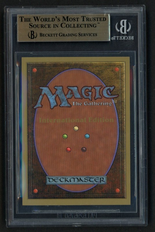 BGS 9.5 International Edition Black Lotus (Pop 1, Highest Graded) MTG Collectors view 2