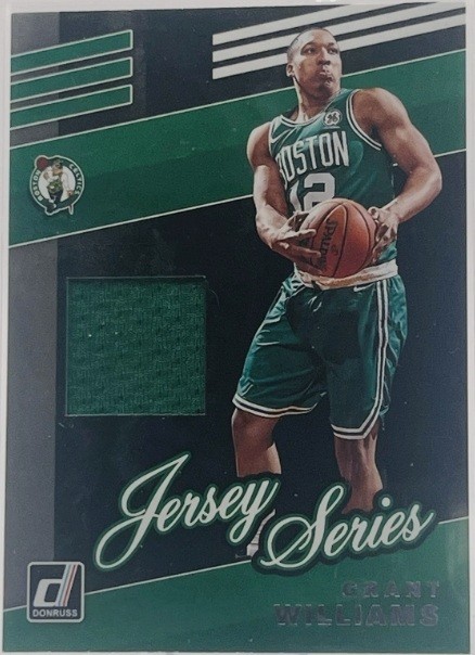 2019-20 Panini Donruss Grant Williams Jersey Series Game Used Jersey Card JS-GWL