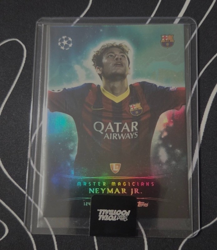 2025/26 Topps Total Footbal - Neymar JR. /99 - Master Magicians