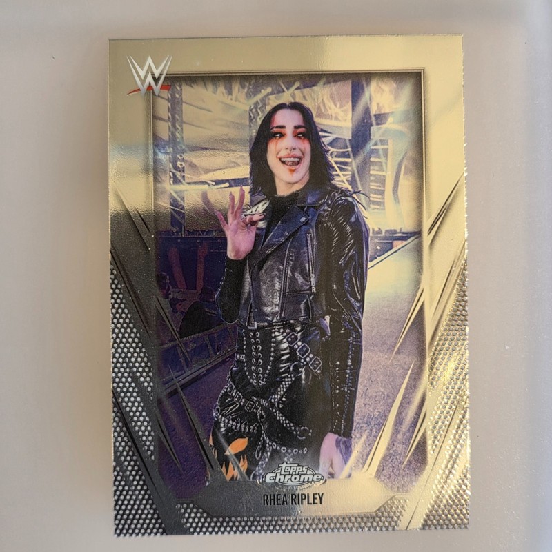 2026 WWE Topps Chrome Rhea Ripley Base #20