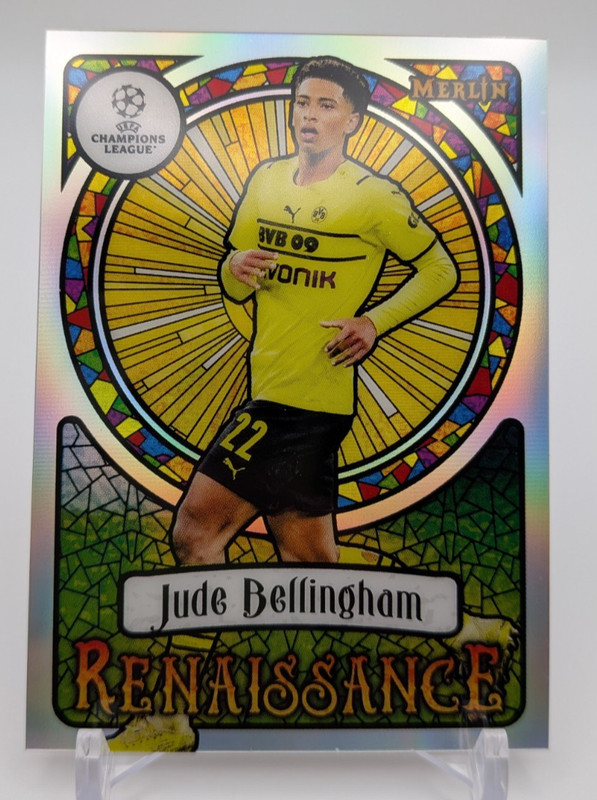 Jude Bellingham 2022 Topps Merlin Renaissance Dortmund England Real Madrid