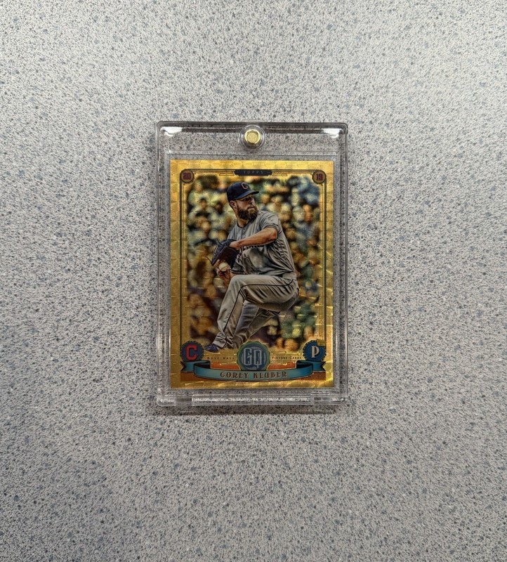 2019 Topps Gypsy Queen #33 Corey Kluber Chrome Superfractor 1/1 RARE CY YOUNG