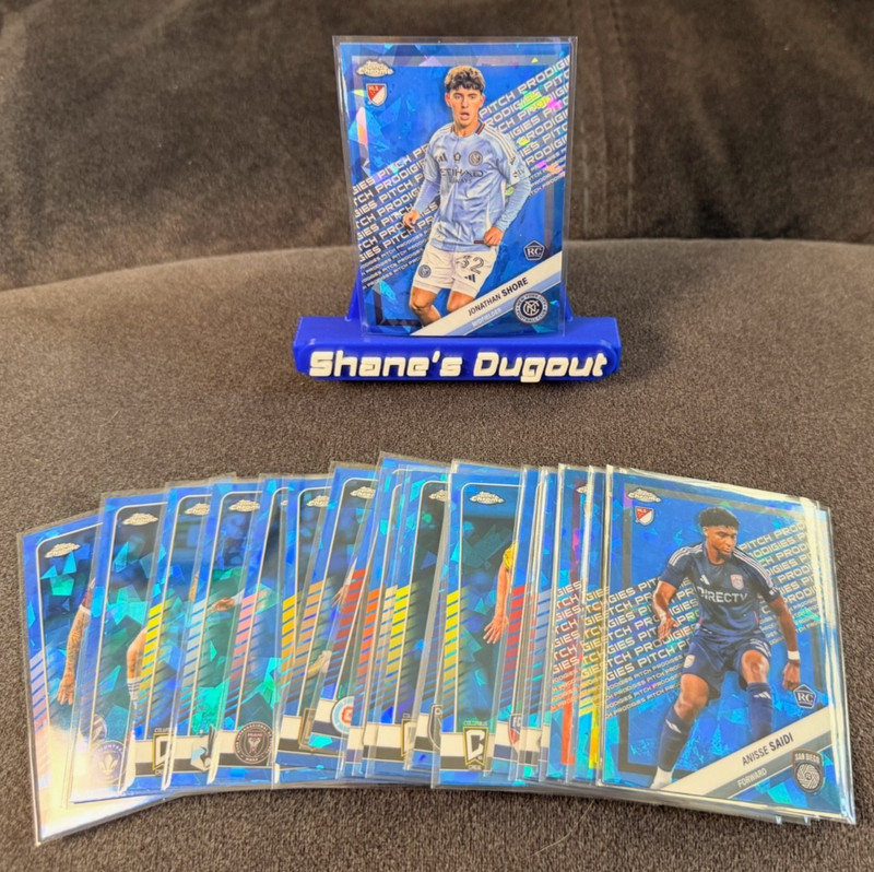 2025 Topps Chrome Sapphire MLS Soccer #1-200 - You Pick - Complete Your Set