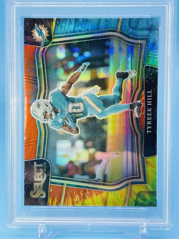 2022 Select ~ TYREEK HILL ~ TIE-DYE Prizm #'d /25 ~ PSA 10 GEM MINT ~ POP 4! 🔥 view 2