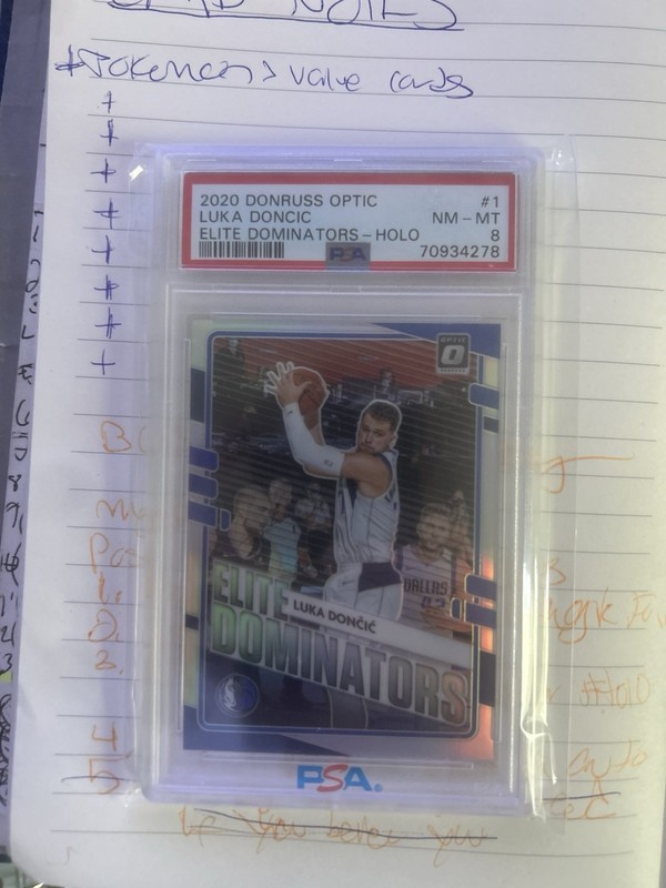 🔥🔥🔥2019-20 Panini Revolution Luka Dončić PSA 8 NM Mint RC 🔥🔥🔥