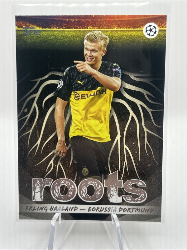 2025-26 Topps Uefa Club Competitions - Roots Erling Haaland #RT-4