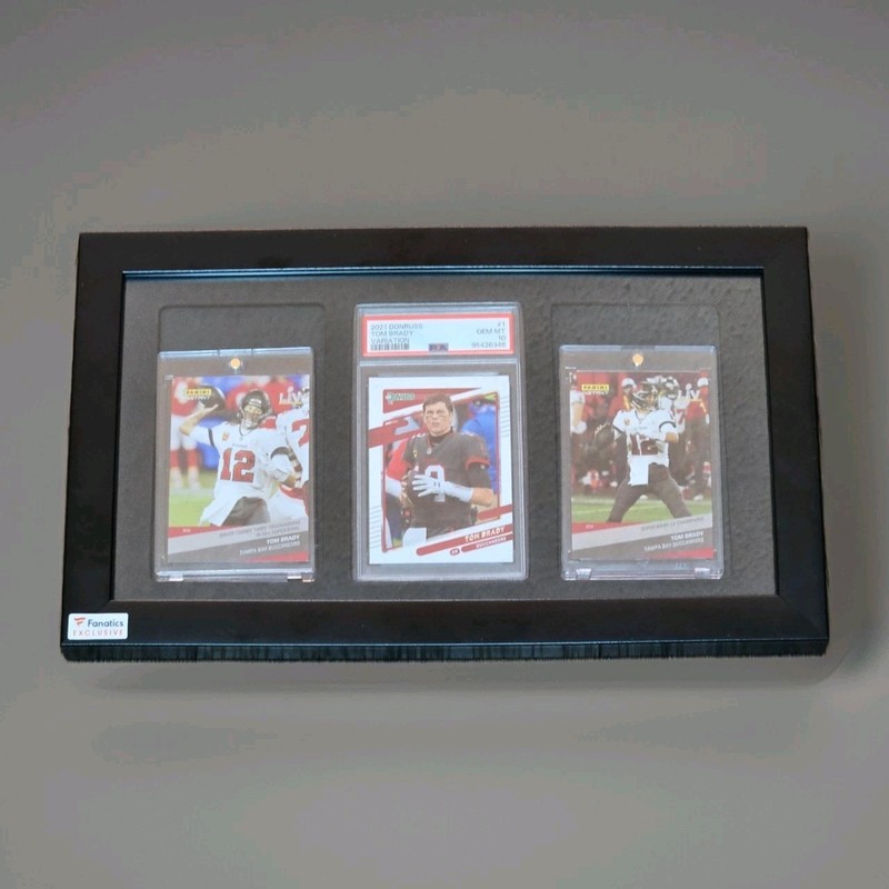 Tom Brady Tampa Bay Bucs PSA10 Triple Threat