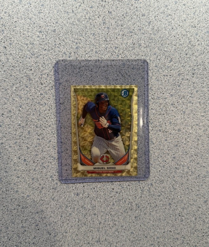2014 Bowman Chrome #BM-MT2 Miguel Sano Superfractor Mini 1/1 Rookie ALL STAR