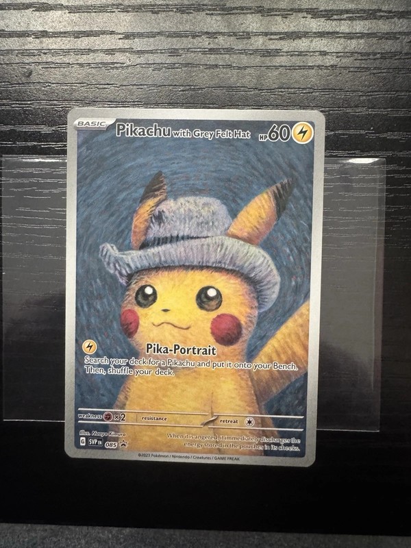 Pikachu with Grey Felt Hat 6 Card Chase Pack *Holo Guaranteed*