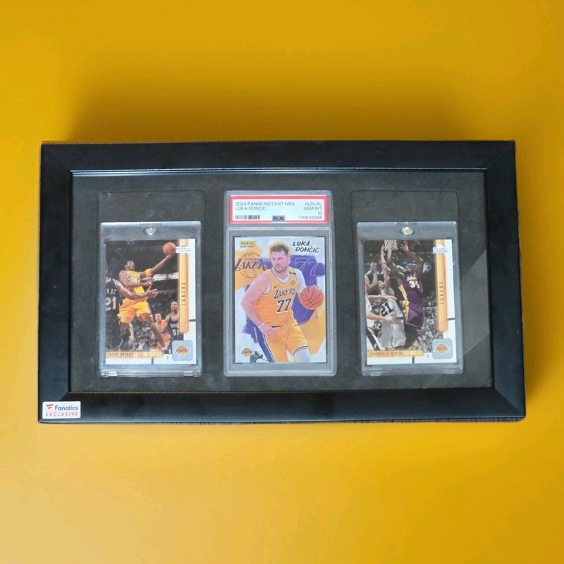 Luka Doncic PSA10 Triple Threat L.A. Lakers Kobe/Shaq Fanatics