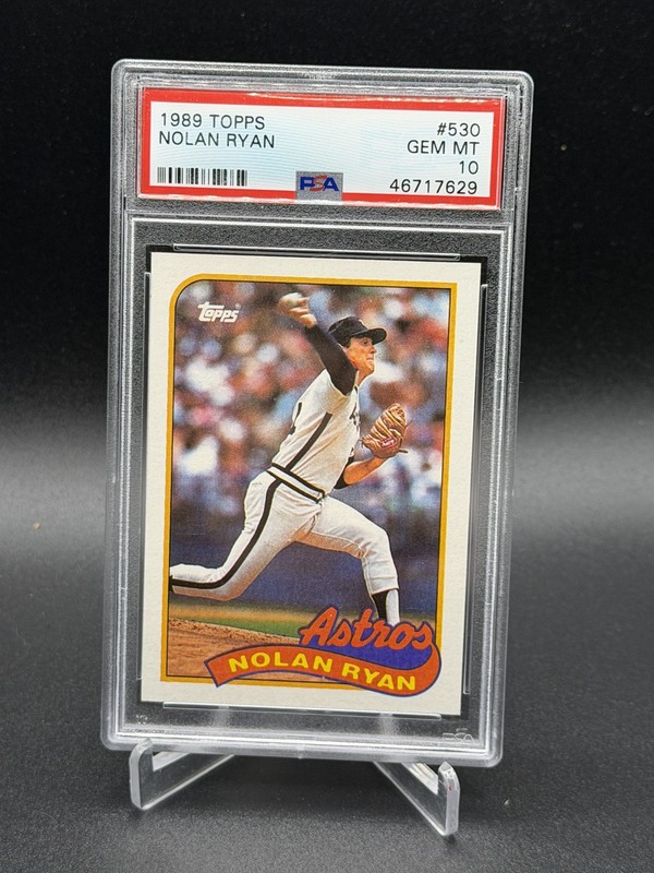 1989 Topps #530 Nolan Ryan PSA 10