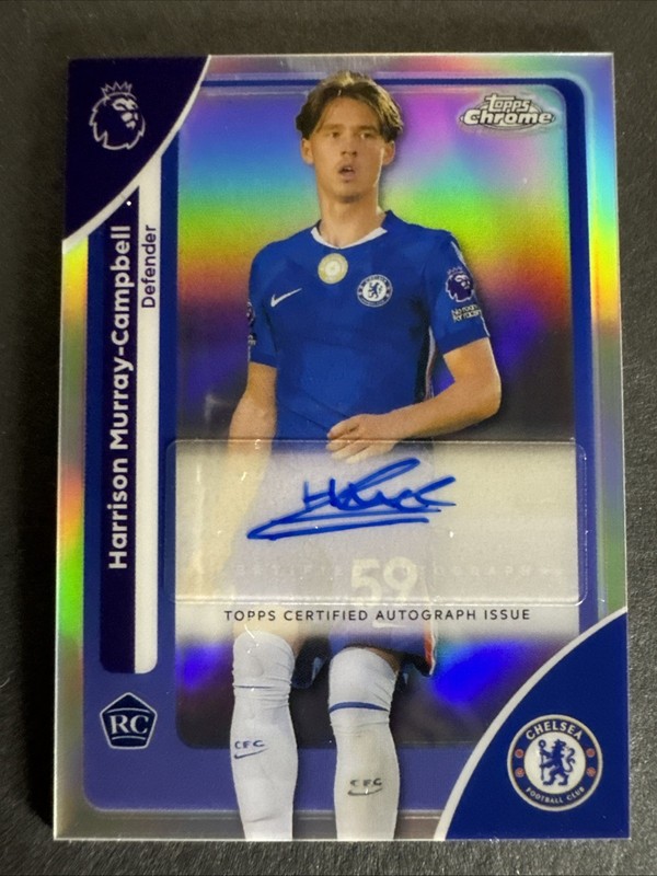Topps Chrome Premier League Auto Harrison Murray-Campbell CA-CB Chelsea
