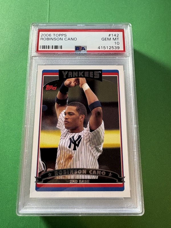 2006 Topps - Robinson Cano #142 PSA 10 Gem Mt
