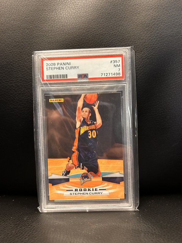 2009-10 Panini Stephen Curry #357 PSA 7
