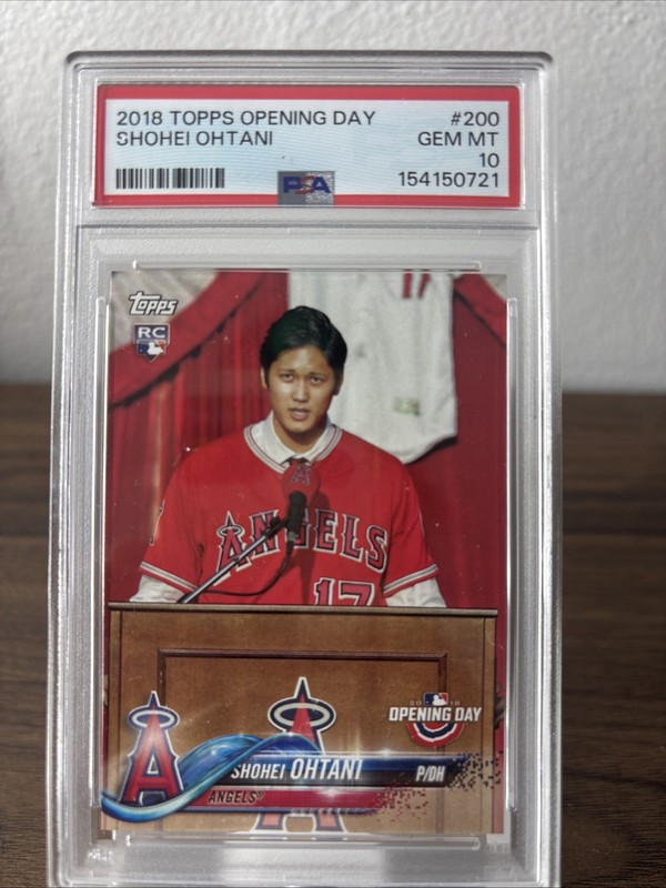 2018 Topps Opening Day - Shohei Ohtani #200 PSA 10