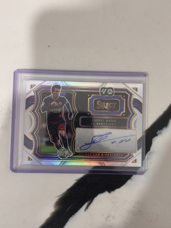 2025-26 Select La Liga Lionel Messi Select Few Signatures BARCELONA