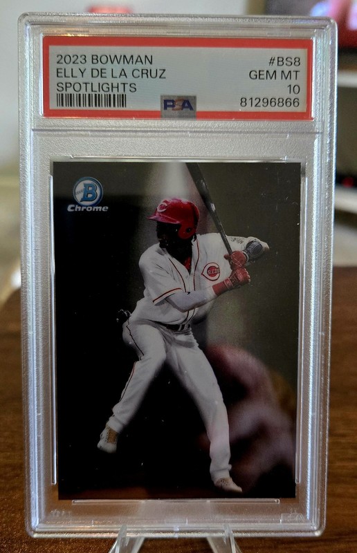 🔥2023 Bowman - Bowman Spotlights Elly De La Cruz #BS-8 (RC) PSA 10!💎