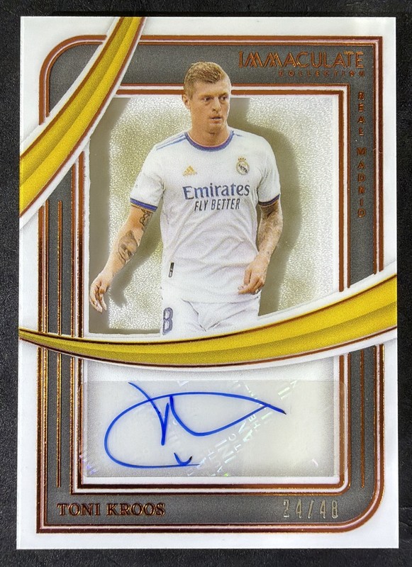 2024-2025 Immaculate Collection Toni Kroos Shadowbox Signatures /48🔥#SH-TK