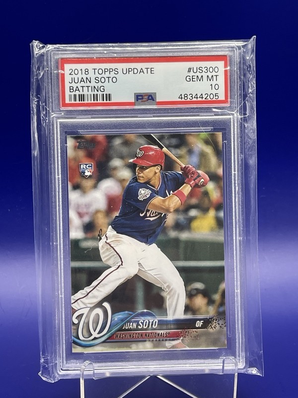 2018 Topps Update JUAN SOTO PSA PSA 10