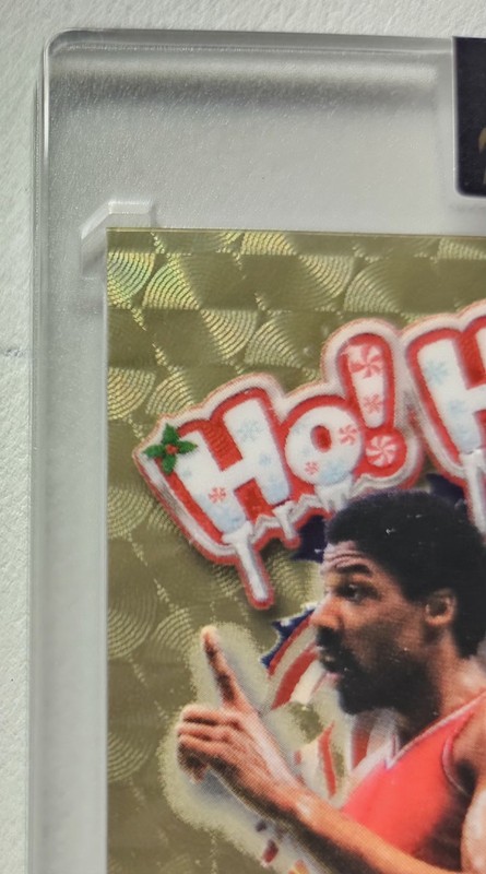 2025 WILD CARD GOLD SUPERFRACTOR VINYL TRUE 1/1 AUTO JULIUS ERVING 76ERS MINT 💰 view 2
