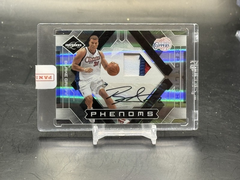 2009 Panini Limited Blake Griffin Rookie Patch Auto Phenoms 1/25 Clippers 1/1 RC
