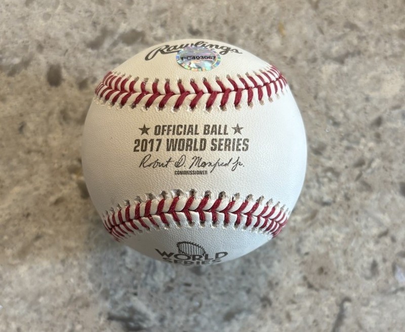 Jose Altuve Signed Houston Astros Official Baseball Autograph W/ Pro Cert COA view 2